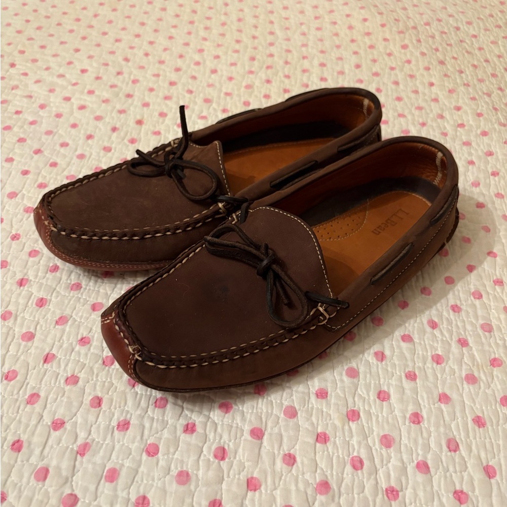 LL Bean leather men’s slippers 11